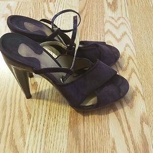 Chloe purple heels